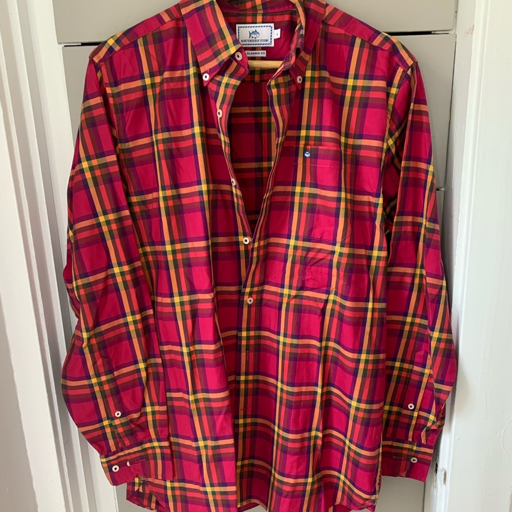 Southern Tide Long Sleeve Button Up Shirt